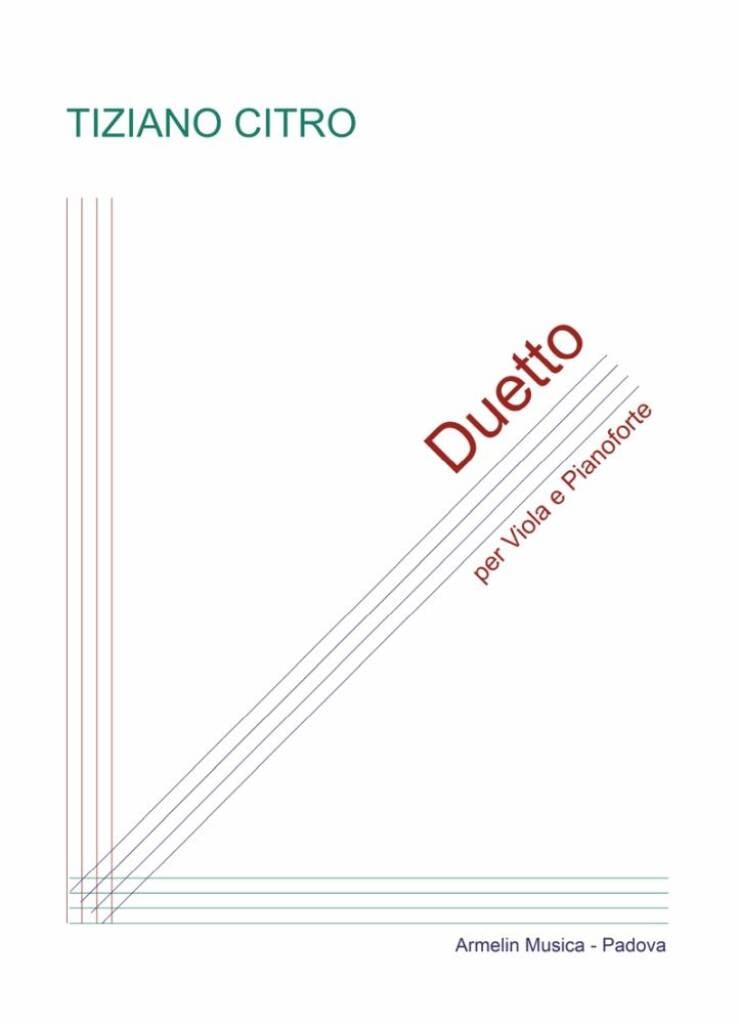 Duetto per Viola e Pianoforte